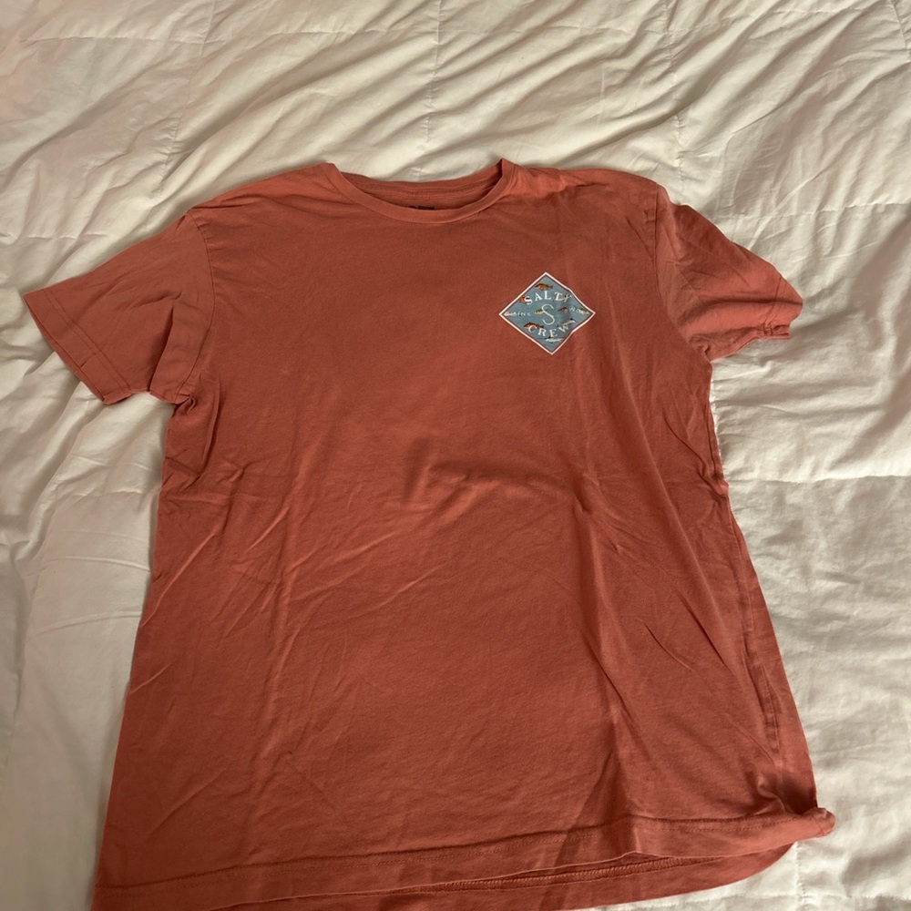 Salty Crew Men's Brick Red Short Sleeve Tee